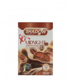 کاندوم تاخیری خاردار شدو Shadow مدل Midnight بسته 12 عددی