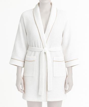 حوله تن پوش لوما مدل یقه آرشال وافل مغزی دوزی