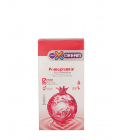 کاندوم تنگ کننده ایکس دریم XDream مدل Pomegranate بسته 12 عددی