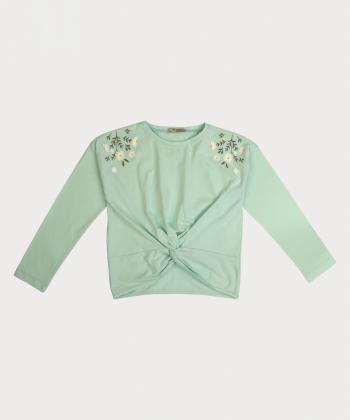 تیشرت آستین بلند دخترانه پيانو مدل 1820