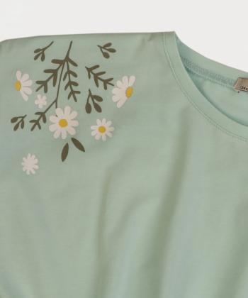 تیشرت آستین بلند دخترانه پيانو مدل 1820