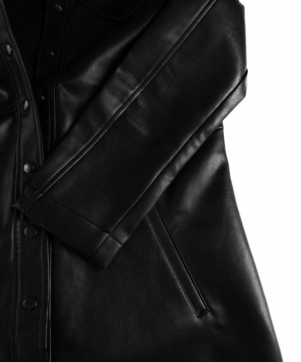 بارانی چرم زنانه جوتی جینز JootiJeans کد 94722608