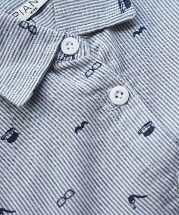 شوميز دخترانه پيانو كد 5690