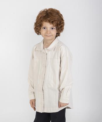 پیراهن آستین بلند پسرانه پيانو مدل 7074