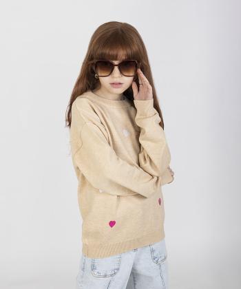 پلیور دخترانه پيانو مدل 7079