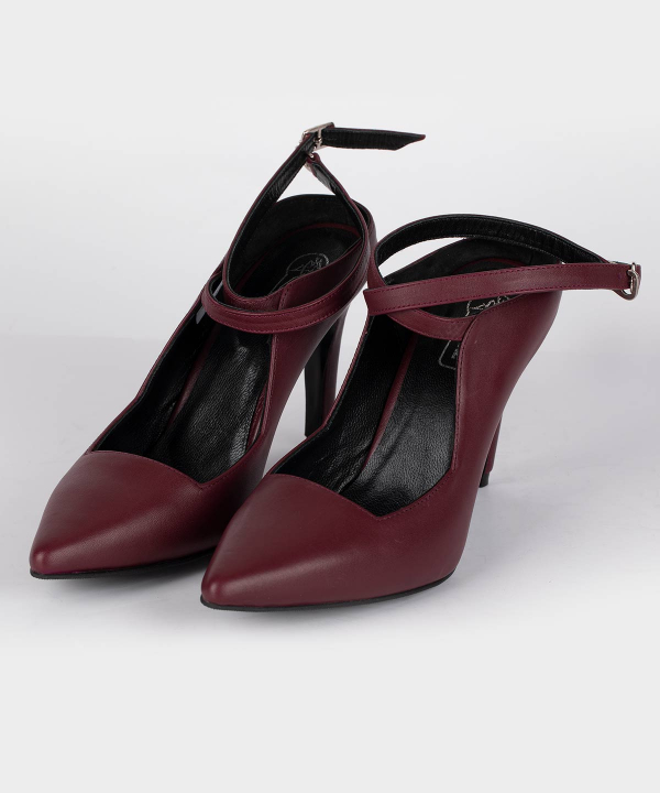 کفش زنانه پاشنه بلند مارال چرم Maral Leather کد 770