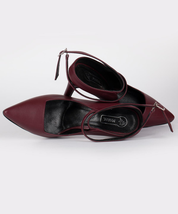 کفش زنانه پاشنه بلند مارال چرم Maral Leather کد 770