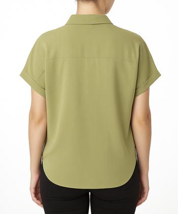 شومیز آستین کوتاه زنانه تولیکا مدل 33070