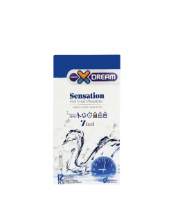 کاندوم حساس ایکس دریم XDream مدل Sensation  بسته 12 عددی