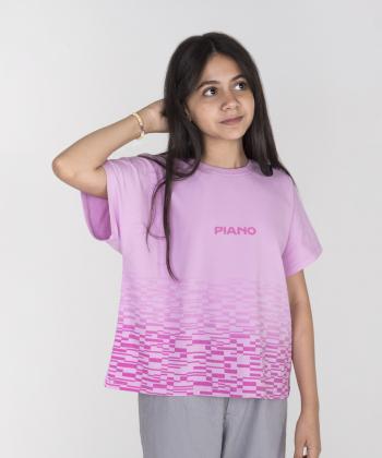 تيشرت دخترانه پيانو كد 10666
