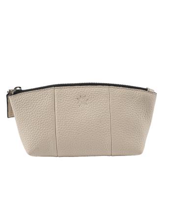 کیف آرایشی چرم طبیعی زنانه نوین چرم مدل دونا