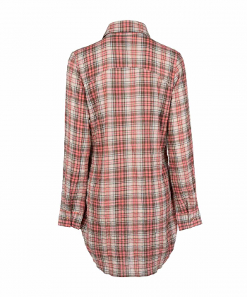 شومیز بلند زنانه اونلی Only مدل Lovely Ceck Woven