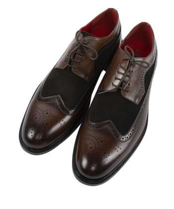 كفش كلاسيك مردانه چرم طبيعي لرد مدل 2073