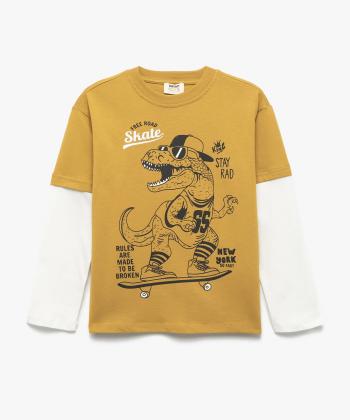 تیشرت آستین بلند پسرانه کوتون کد 6WKB10068TK