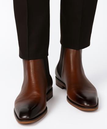 نيم بوت مردانه چرم طبيعي لرد مدل 5080