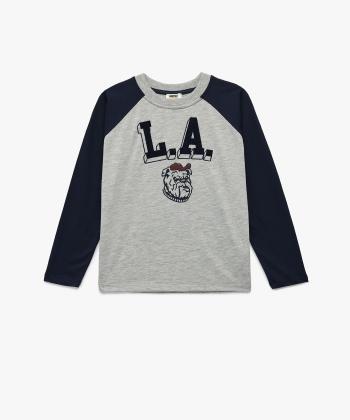 تیشرت آستین بلند پسرانه کوتون کد 6WKB10237TK