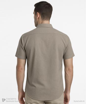 پیراهن آستین کوتاه مردانه برند پی لس کد AM4503