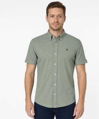 پيراهن آستين كوتاه مردانه برند پي لس كد AM4511