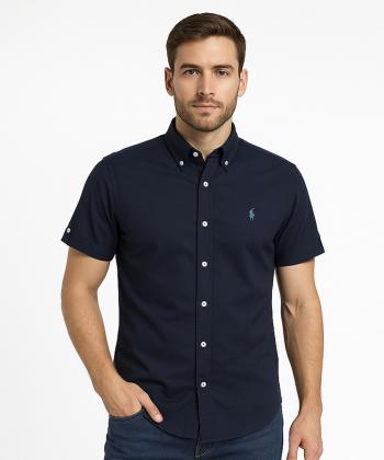 پيراهن آستين كوتاه مردانه برند پي لس كد AM4508