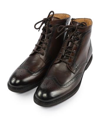 نيم بوت مردانه چرم طبيعي لرد مدل 1103