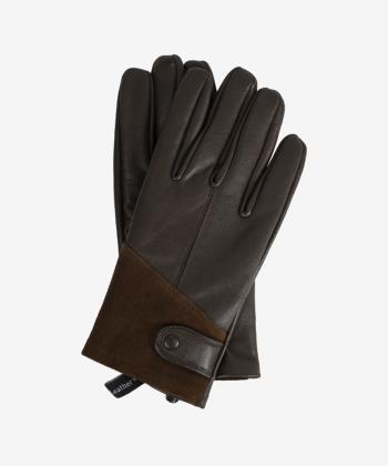 دستكش مردانه چرم طبيعي چرم مشهد مدل R0545