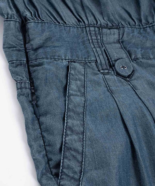 سرهمی زنانه ورو مدا Vero Moda مدل Portman Necklace Denim