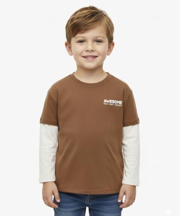 تیشرت آستین بلند نوزاد پسرانه کوتون کد 6WMB10014TK