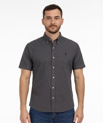 پيراهن آستين كوتاه مردانه برند پي لس كد AM4512