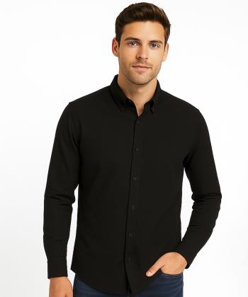 پيراهن آستين بلند مردانه برند پي لس كد AM4480