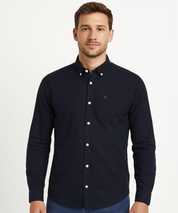 پيراهن آستين بلند مردانه سايز بزرگ برند پي لس كد AM4488