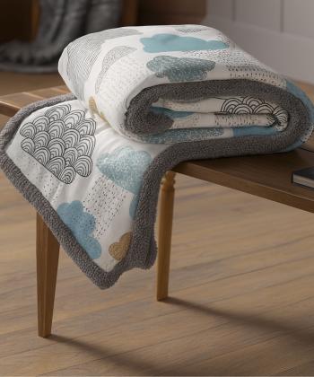 نیم ست پتو یک نفره و روبالشی بچگانه دو تکه دستر کد 2125159999090