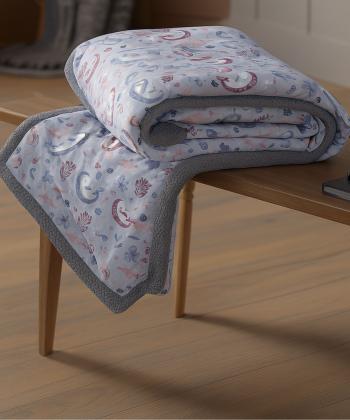 نیم ست پتو یک نفره و روبالشی بچگانه دو تکه دستر کد 2125159999090