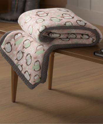 نیم ست پتو یک نفره و روبالشی بچگانه دو تکه دستر کد 2125159999090