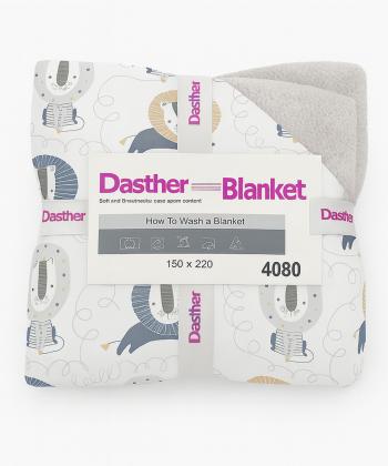 نیم ست پتو یک نفره و روبالشی بچگانه دو تکه دستر کد 2125159999090