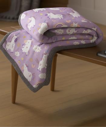 نیم ست پتو یک نفره و روبالشی بچگانه دو تکه دستر کد 2125159999090