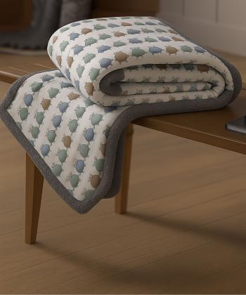 نیم ست پتو یک نفره و روبالشی بچگانه دو تکه دستر کد 2125159999090