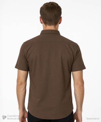 پیراهن آستین کوتاه مردانه برند پی لس کد AM4509