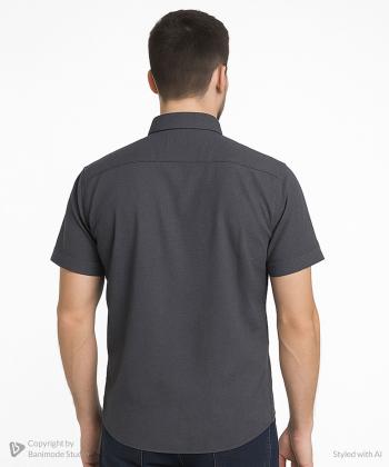 پیراهن آستین کوتاه مردانه برند پی لس کد AM4509