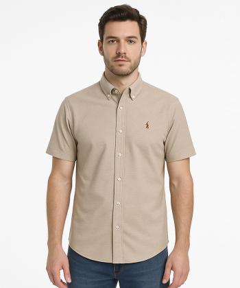 پيراهن آستين كوتاه مردانه برند پي لس كد AM4513