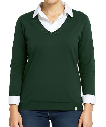 پولوشرت آستین بلند زنانه هیوان مدل 1177846‏