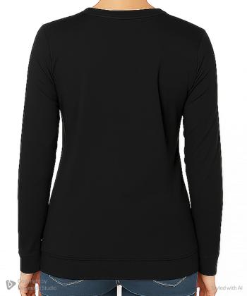 بلوز آستین بلند زنانه هیوان مدل 1176781