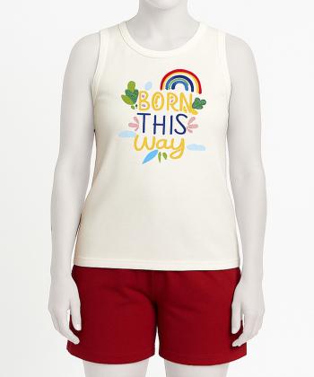 ست تيشرت و شلوارك زنانه نيل كوك كد MB207