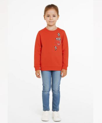 سویشرت نخی دخترانه ال سی وایکیکی مدل W319710Z4