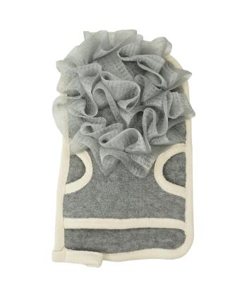 لیف دستکشی ملایم پنبه ای گلدار یونی لد