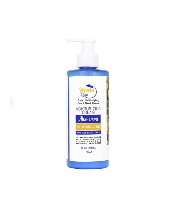 کرم مرطوب کننده مارین رز مدل Aloe Vera حجم 250 میلی لیتر