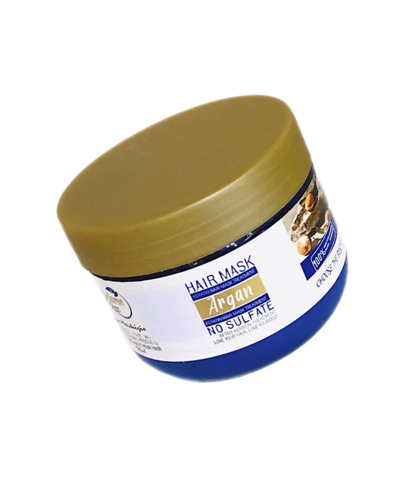 ماسک مو فاقد سولفات مارین رز مدل Argan حجم 500 میلی لیتر