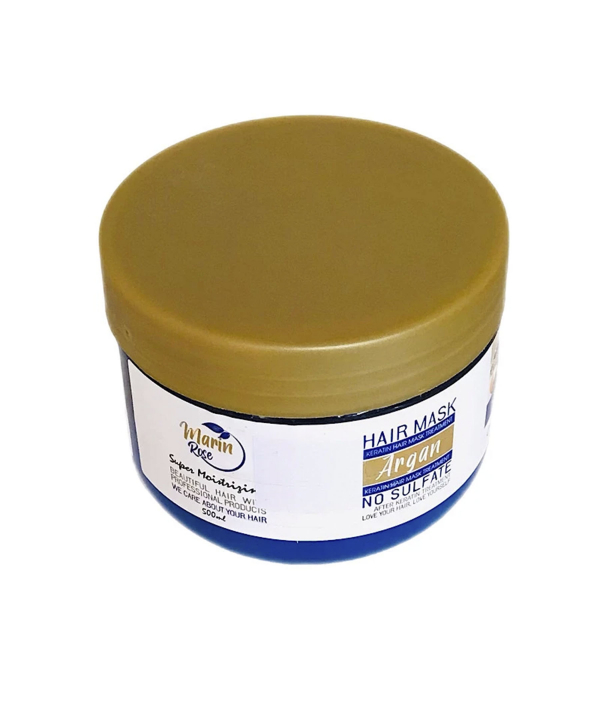 ماسک مو فاقد سولفات مارین رز مدل Argan حجم 500 میلی لیتر
