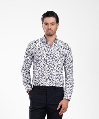 پیراهن آستین بلند مردانه ام کی مدل 1823