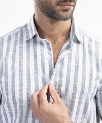 پیراهن آستین بلند مردانه ام کی مدل 1907