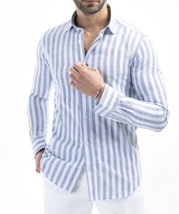 پیراهن آستین بلند مردانه ام کی مدل 1907